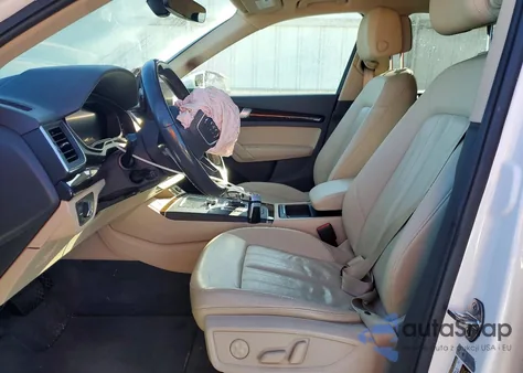 2018 Audi Q5 Premium Plus из США, поврежденный, VIN WA1BNAFY3J2247669